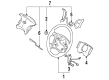 Oldsmobile Silhouette Steering Wheel Diagram - 10323117
