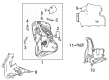 Chevy Corvette Fuel Tank Strap Diagram - 84754061