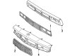 Cadillac Cimarron Grille Diagram - 1626841