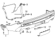 Chevy Traverse Bumper Cover Diagram - 26562690