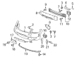Chevy HHR Bumper Cover Diagram - 15269707