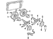 Chevy Monte Carlo Cooling Fan Bracket Diagram - 22136410