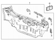 GMC Floor Pan Diagram - 26373311