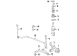 Buick Sway Bar Link Bushing Diagram - 10444064