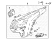 Cadillac Lighting Control Module Diagram - 84124790