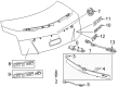Cadillac ATS Emblem Diagram - 22800974