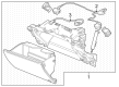 Cadillac Glove Box Diagram - 85021742