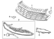 Chevy Camaro Grille Diagram - 84710019