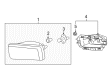 Chevy Tahoe Fog Light Diagram - 22872762