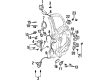 Saturn SC1 Interior Door Handle Diagram - 21171303