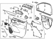 Chevy Equinox EV Power Window Switch Diagram - 86824540