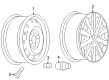 Pontiac Montana Spare Wheel Diagram - 9596018