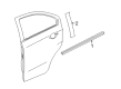 Chevy Sonic Door Seal Diagram - 95147491