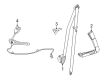 Chevy Caprice Seat Belt Diagram - 92237850