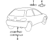 Chevy Metro Emblem Diagram - 30020053