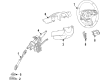 Buick Envista Steering Column Seal Diagram - 42575531