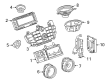 Chevy Cruze Limited Car Speakers Diagram - 85126001