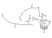 Chevy Corvette Windshield Washer Nozzle Diagram - 22939935