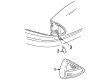 Pontiac Side Marker Light Diagram - 16524195