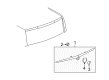 Cadillac STS Emblem Diagram - 25767581