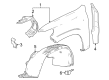 Chevy Colorado Fender Diagram - 84755391