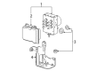 Chevy Suburban 2500 ABS Pump And Motor Assembly Diagram - 19417210