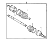 GMC Wheel Seal Diagram - 19258266