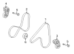 Cadillac CTS Serpentine Belt Diagram - 12606116