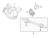 Saturn Axle Shaft Diagram - 15296760