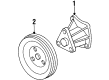 Chevy Lumina Water Pump Pulley Diagram - 10112468