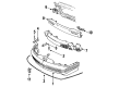 Oldsmobile Bumper Cover Diagram - 10155463