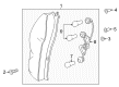 Chevy Spark EV Back Up Light Diagram - 42441998