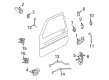 Buick Century Interior Door Handle Diagram - 10350954