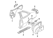Chevy Cavalier Wheelhouse Diagram - 22539377