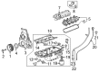 Cadillac CT5 Oil Pan Diagram - 12707563