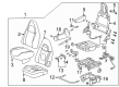 Chevy Seat Covers Diagram - 19127694