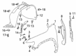 GMC Acadia Fender Diagram - 84755857