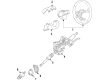Buick Regal TourX Steering Column Cover Diagram - 39134101