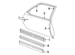 Chevy Corsica Car Mirror Diagram - 17800698