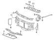 Chevy Express 1500 Radiator Support Diagram - 84536721