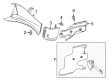Chevy Air Deflector Diagram - 23383584