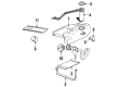 Saturn SC2 Fuel Filler Hose Diagram - 21007672