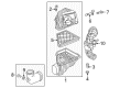 Chevy Traverse Air Filter Box Diagram - 23325519