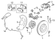 Chevy Bolt EV Backing Plate Diagram - 42427548