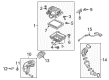 Chevy Equinox PCV Hose Diagram - 25203633