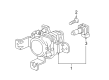 Chevy Fog Light Diagram - 95987120
