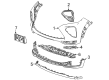 Chevy Trailblazer Air Deflector Diagram - 42615773