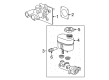 Chevy Suburban 1500 Brake Booster Diagram - 19371362
