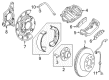 Chevy Silverado 2500 HD Brake Pads Diagram - 20829195