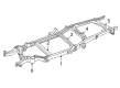 Chevy C2500 Front Cross-Member Diagram - 15603965